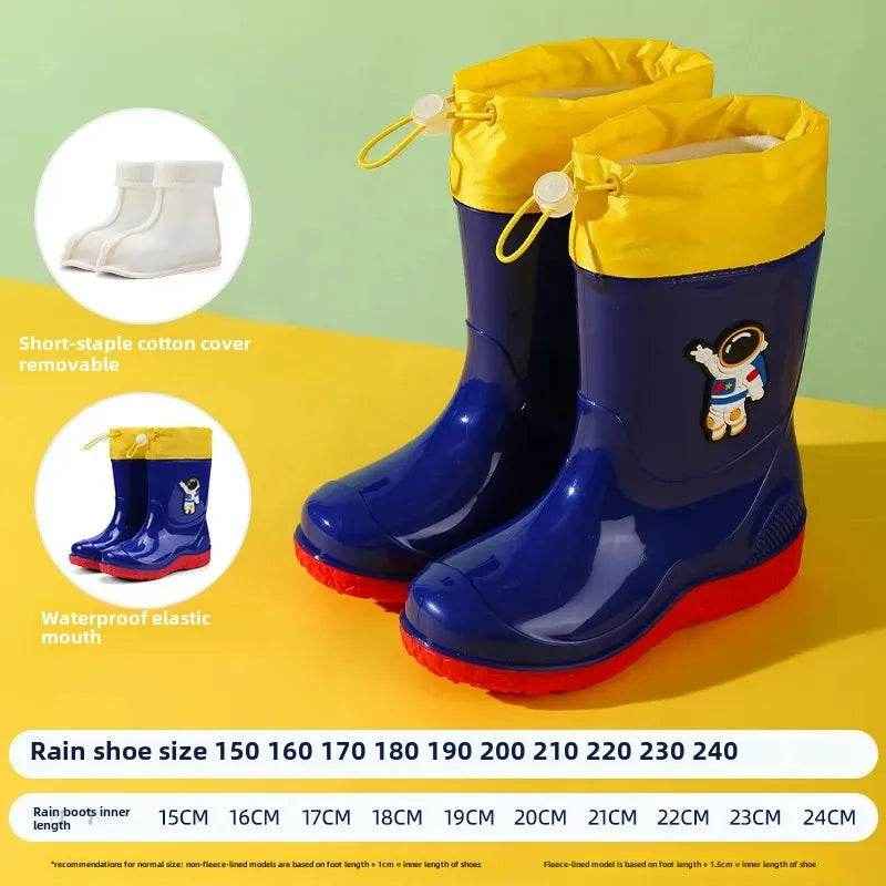 🌧Out-of-This-World Rain Boots for Kids – Cosy, Comfy, and Perfect for Puddle Missions! - ThiGui