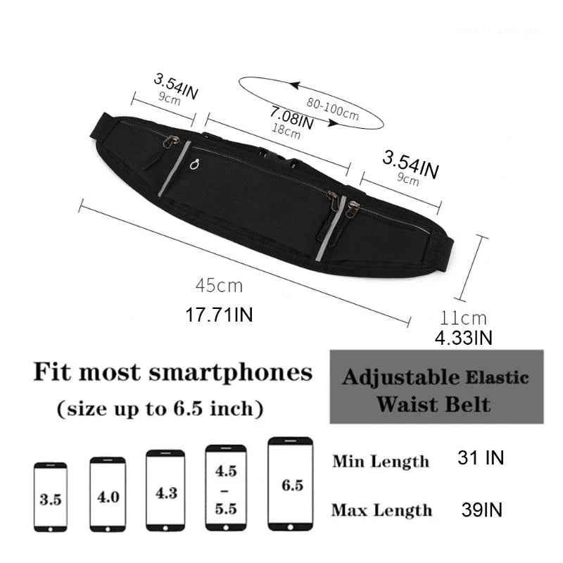 🏃‍♂️ Zip, Clip & Go! – Ultra-Light Running Waist Bag for Active Kids & Teens - ThiGui