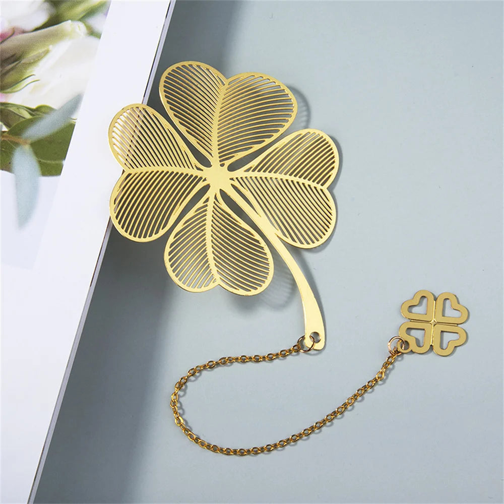 🍃 Golden Merci Bookmark – A Thoughtful Leaf for the One Who Helped Them Grow 🌟📖 - ThiGui