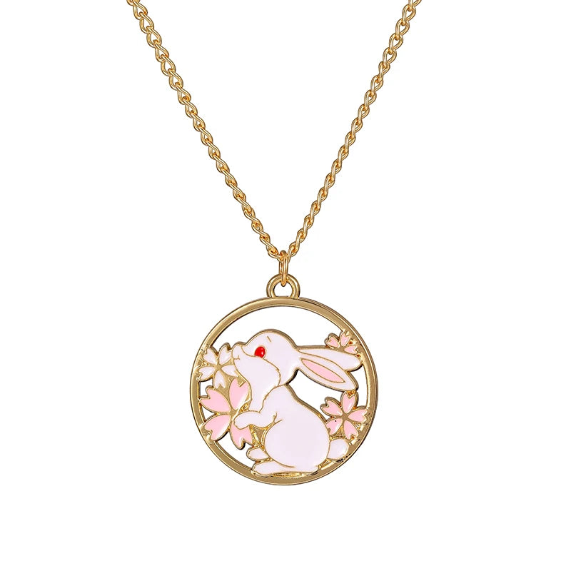 🌸 Merci Maîtresse Necklace – A Whimsical End-of-Year Hug from Your Little One! 🐰✨ - ThiGui