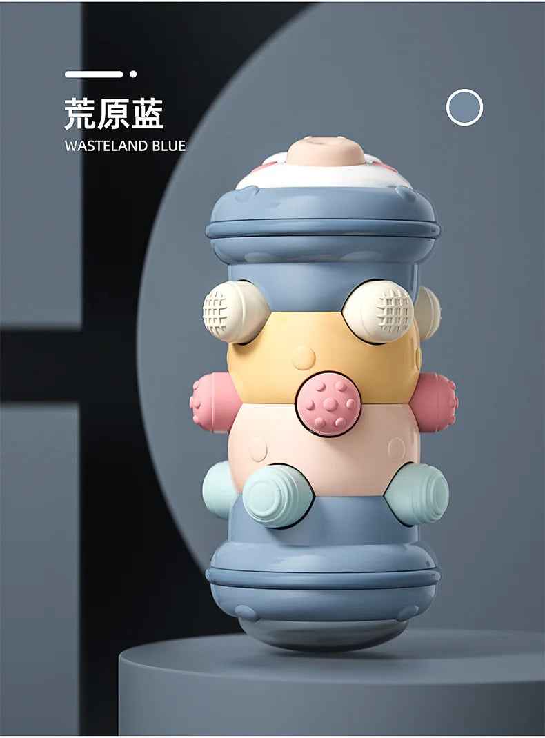 🌀 Roll, Reach & Grow – Tummy Time Roller for Curious Little Movers! 👶🎈 - ThiGui