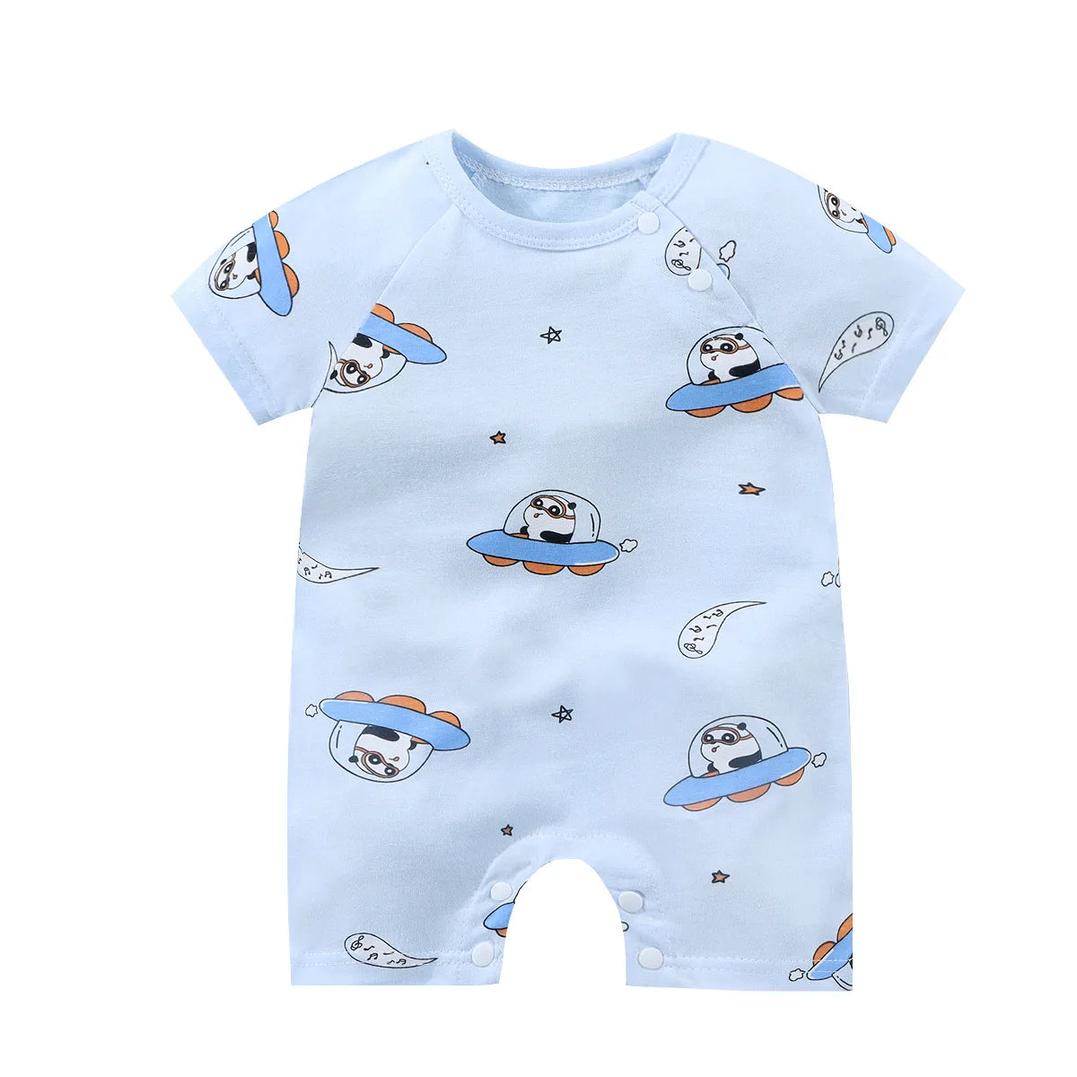 🍃 100% Cotton Summer Baby Romper – Soft, Safe & Super Sweet! 👶 - ThiGui