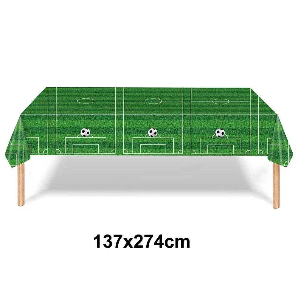 🎉Kick Off the Party – Football Tablecloth That Scores Big on Style & Mess Control! - ThiGui
