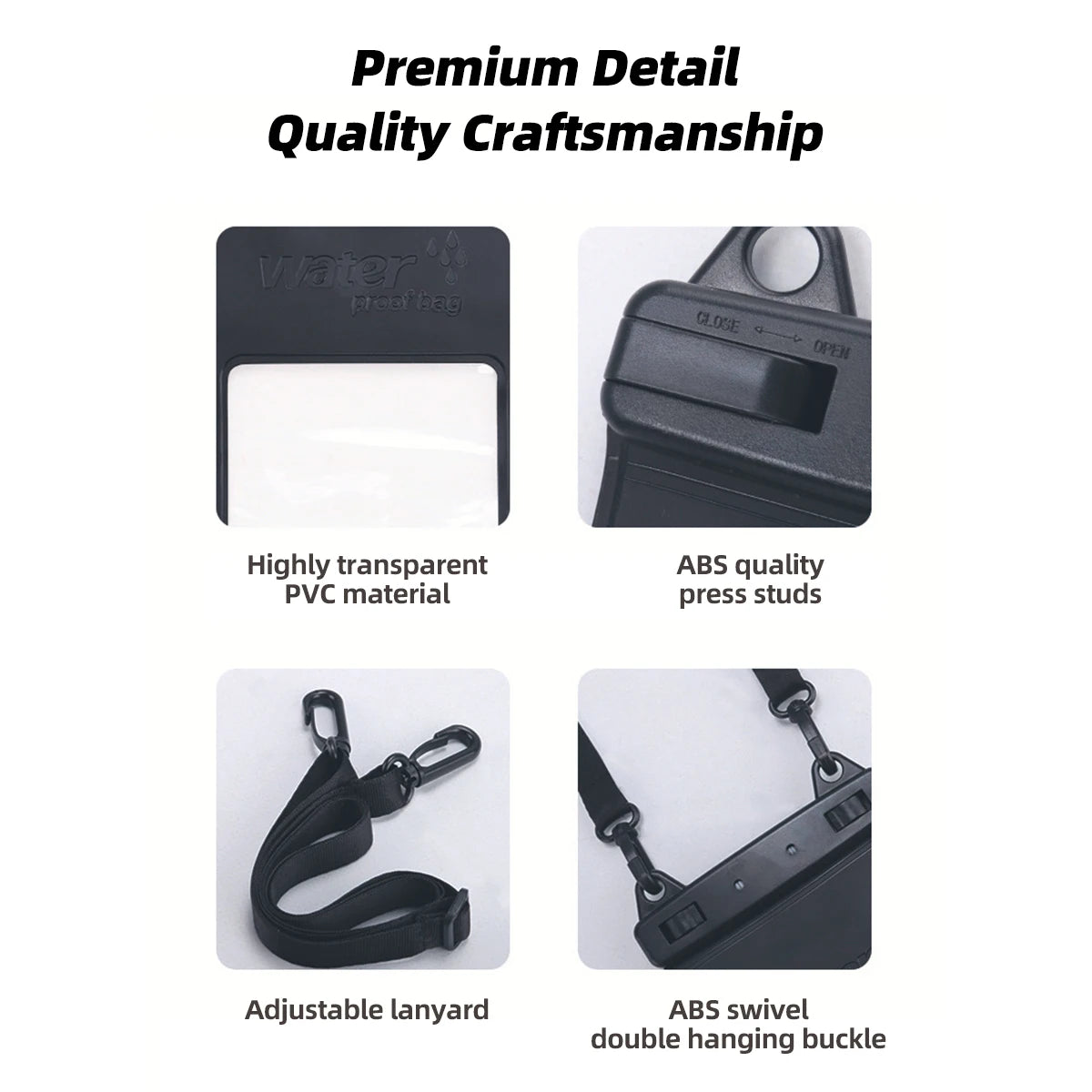 🌊📱 Full View Waterproof Phone Pouch – Dive Into Fun, Worry-Free! 🏊‍♂️💧 - ThiGui