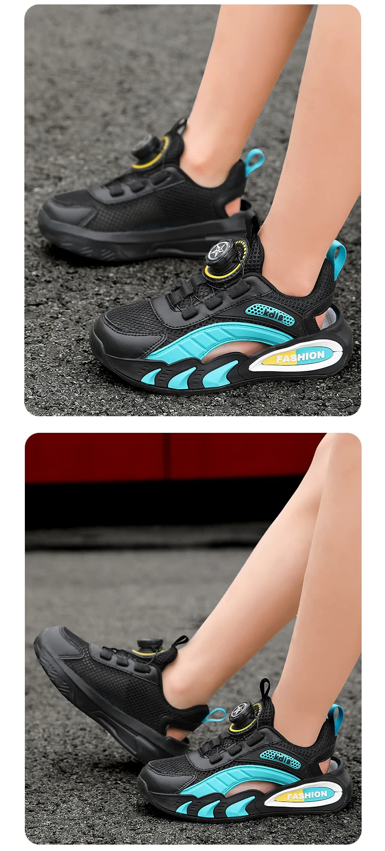 🌟 Light-Up Their Steps! 💨 Breathable Spring Sneakers for Boys 👟✨ - ThiGui