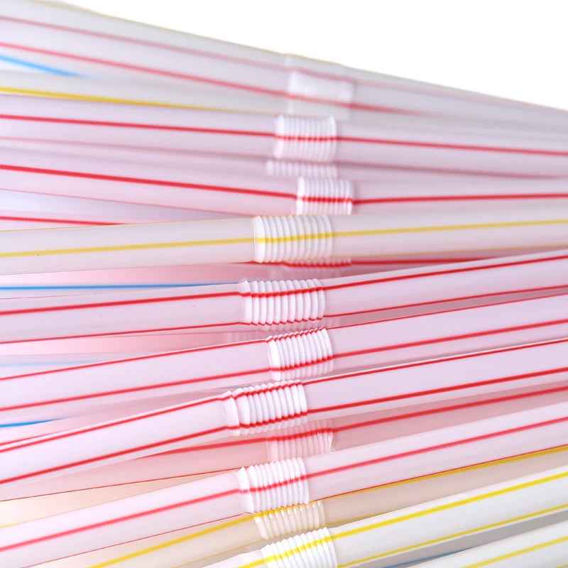 🎉Bright and Fun Multicolor Straws – Perfect for Parties, Playdates, and Everyday Sips! - ThiGui