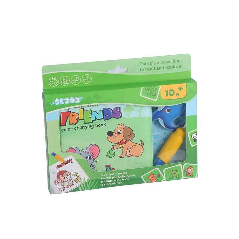 📖 Splash & Learn – Magic Bath Books That Reveal Colors with Water! 🛁🎨 - ThiGui