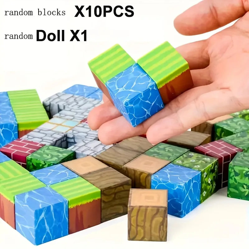 🧲 Build, Stack & Explore! Magnetic World Building Set for Creative Young Minds 🌍🔧 - ThiGui