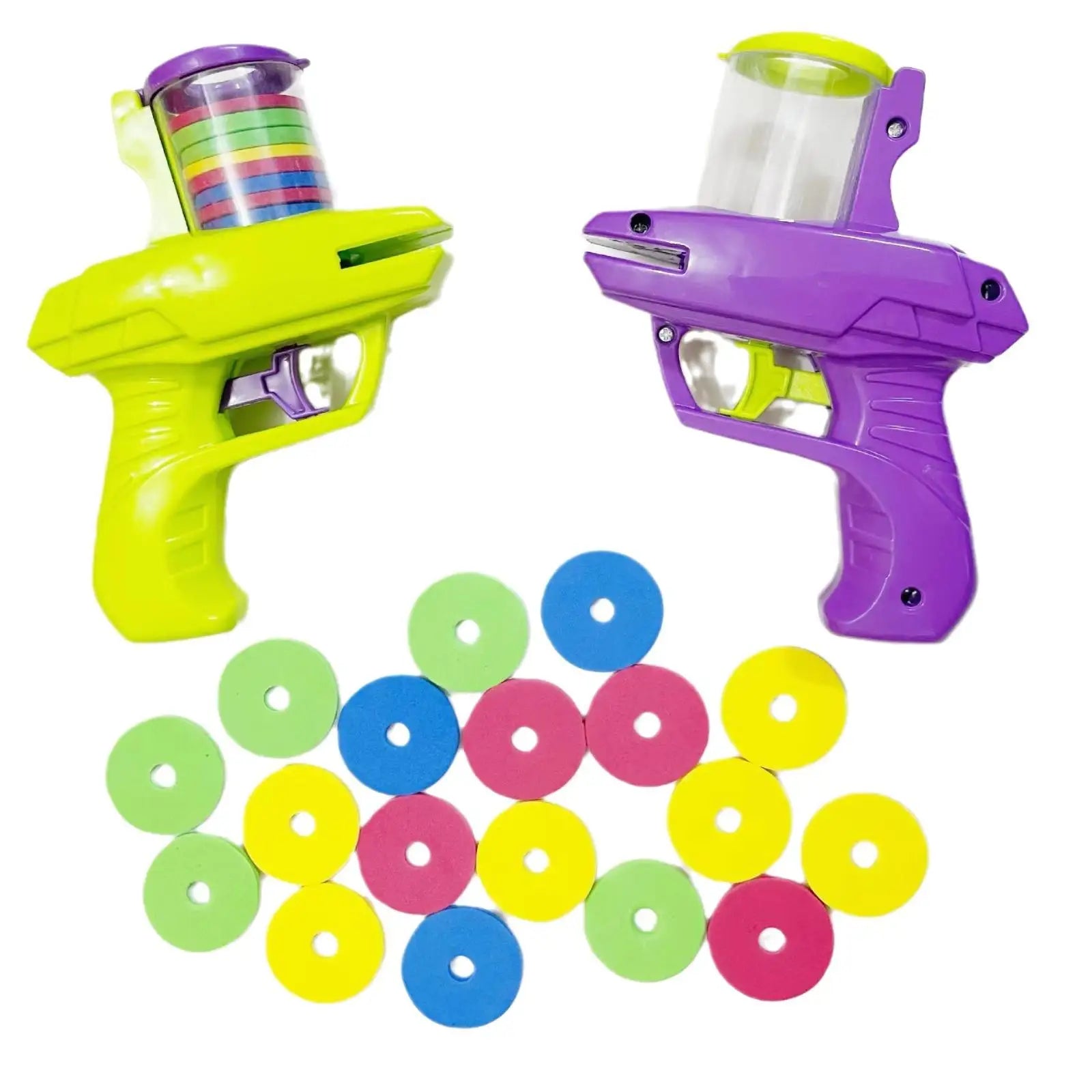 🚀 Foam Disc Launcher Toy 🔫 | Action-Packed Outdoor Game for Energetic Kids! 🎯🌳 - ThiGui