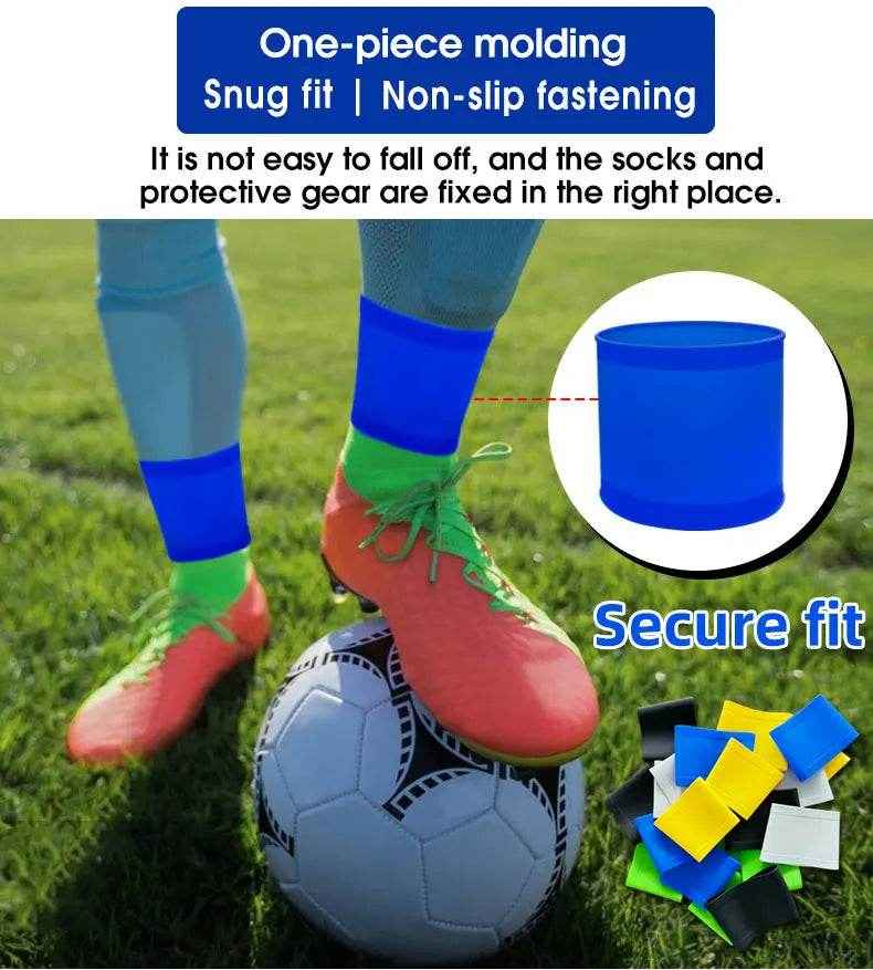 ⚽No-Slip Silicone Shin Guard Bands – Fuss-Free Football Fun for Your Boy! - ThiGui