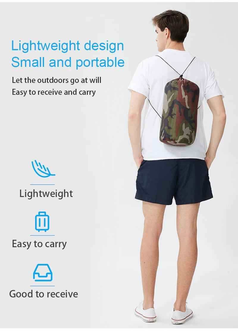 🏕️ Toasty Nights, Happy Campers! – Kids’ Hooded Sleeping Bag 🌙🧸 - ThiGui