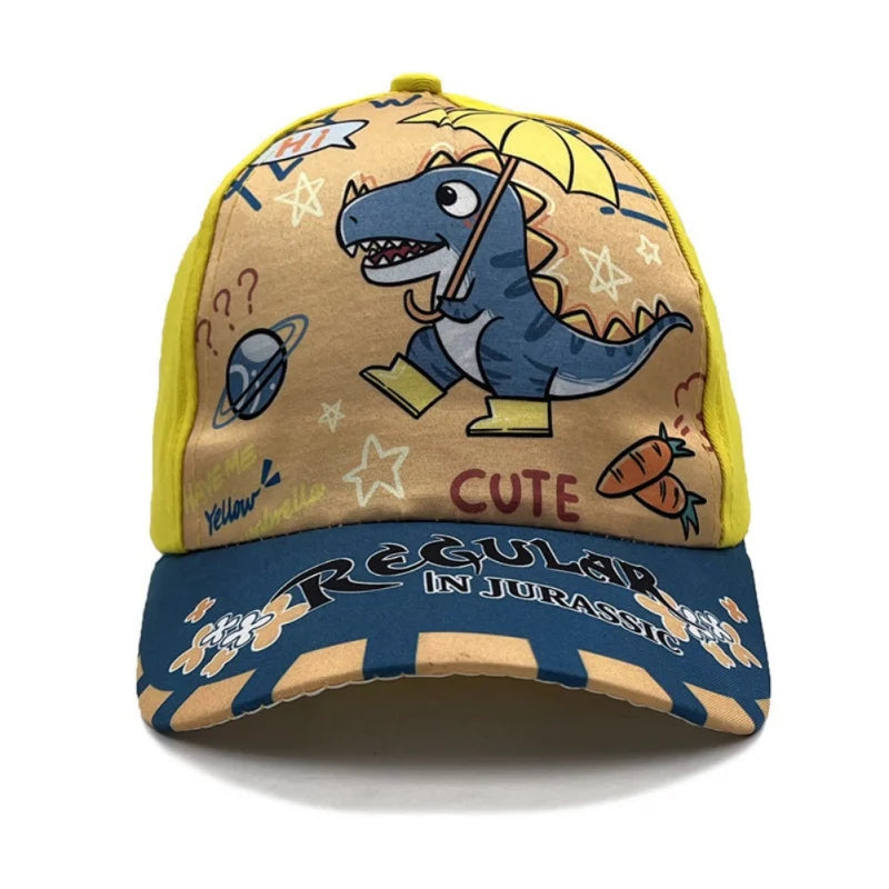 🧢🦕 Dino Adventure Cap – Cool, Comfy & Roar-Proof for Little Explorers! 🎒🌞 - ThiGui