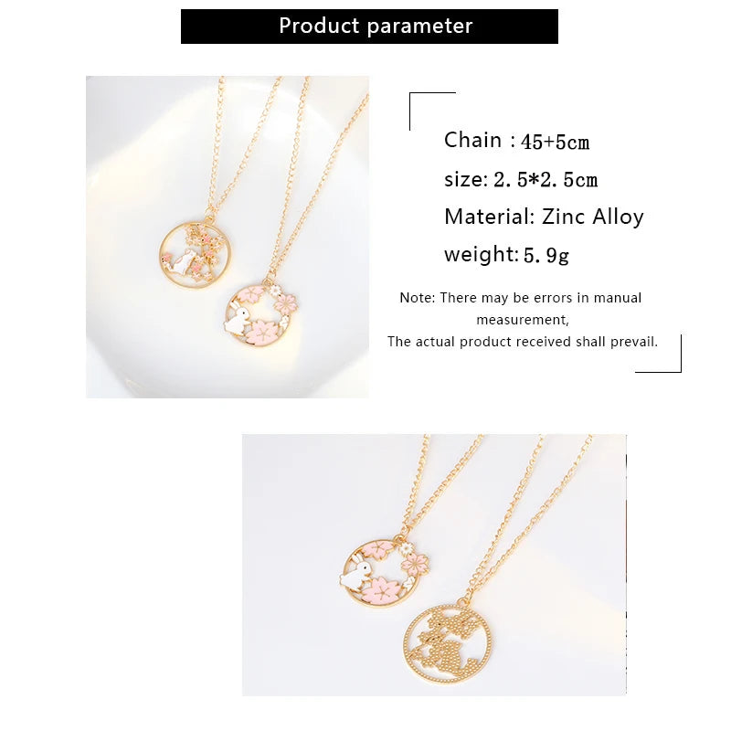 🌸 Merci Maîtresse Necklace – A Whimsical End-of-Year Hug from Your Little One! 🐰✨ - ThiGui