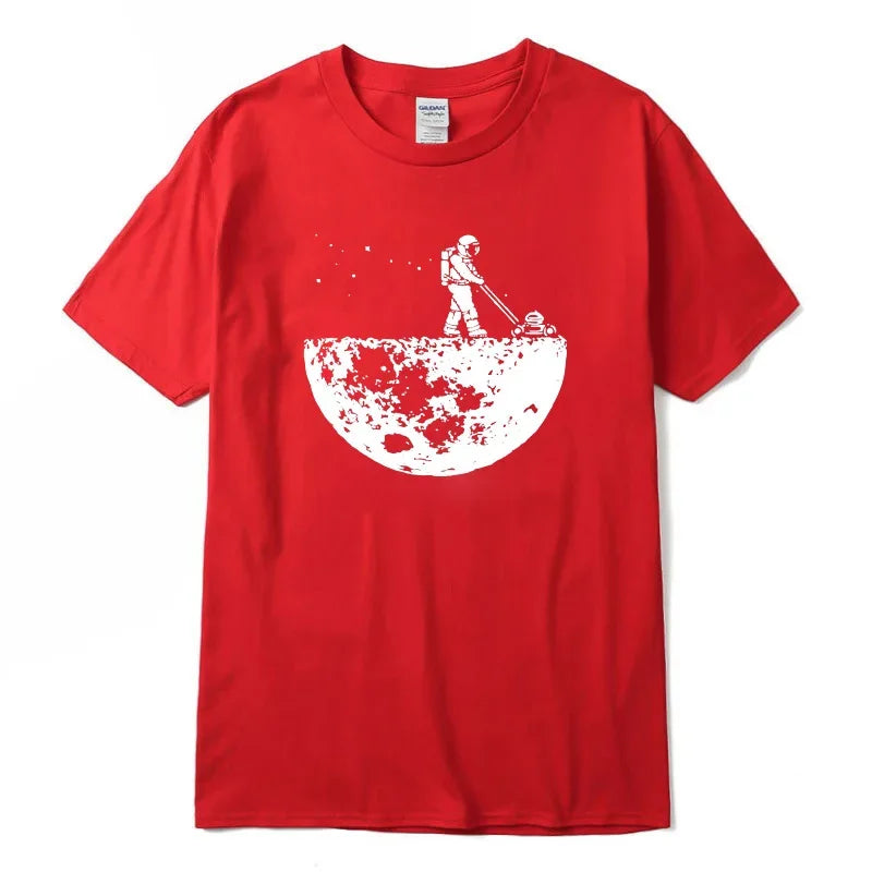 🌕🚀 Moon Cleaning Duty! Funny Lunar Cleaner T-Shirt for Boys – Soft, Cool & Out of This World 👦✨ - ThiGui