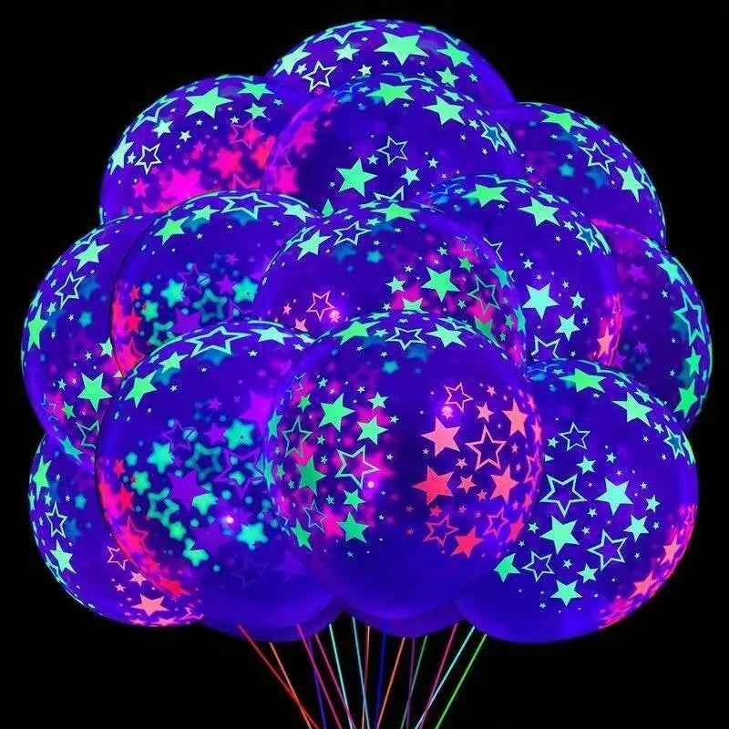 🎈Light Up the Fun – Glow-in-the-Dark Balloons for Bright Birthday Magic! - ThiGui