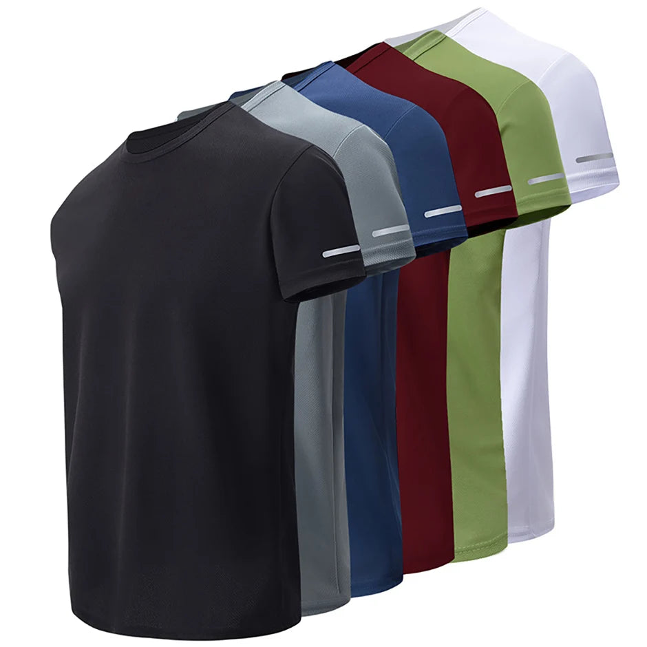 🏃‍♂️ 4-Pack Quick-Dry Sports Tees – Power Through Play & Practice 💦🔥 - ThiGui