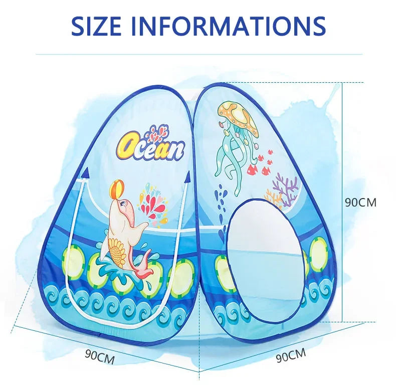 🎈 Ball Pit & Tunnel Adventure! 🐾 Pop-Up Playground for Happy Little Explorers 🏰 - ThiGui