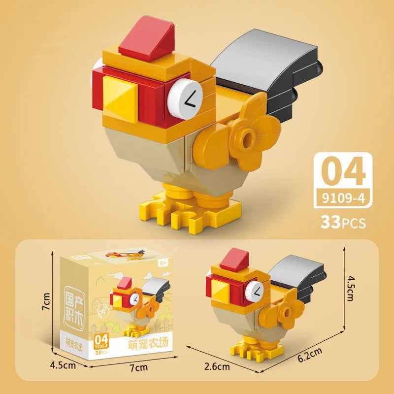 🕷️ Snap Together a Wild World – Insect & Animal Block Creatures for Kids & Collectors! 🐜🦂 - ThiGui