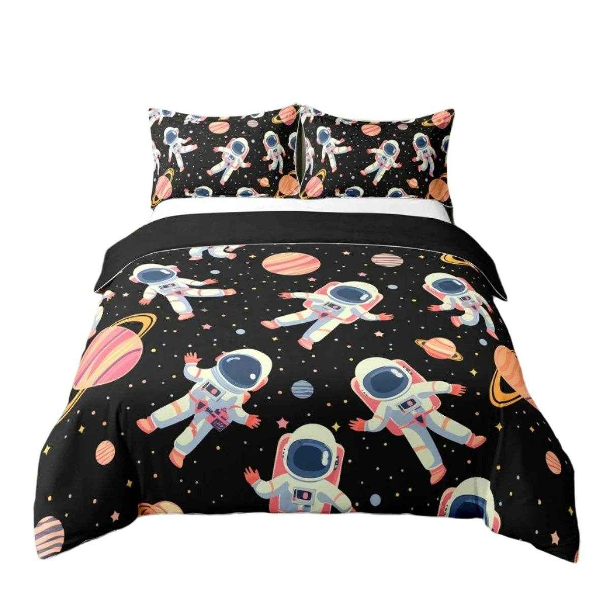 🚀 Astronaut Adventure Duvet – Make Bedtime a Space Mission! - ThiGui