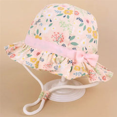 🧢 Cool & Covered! Lightweight Panama Bucket Hat for Babies & Toddlers ☀️🌿 - ThiGui