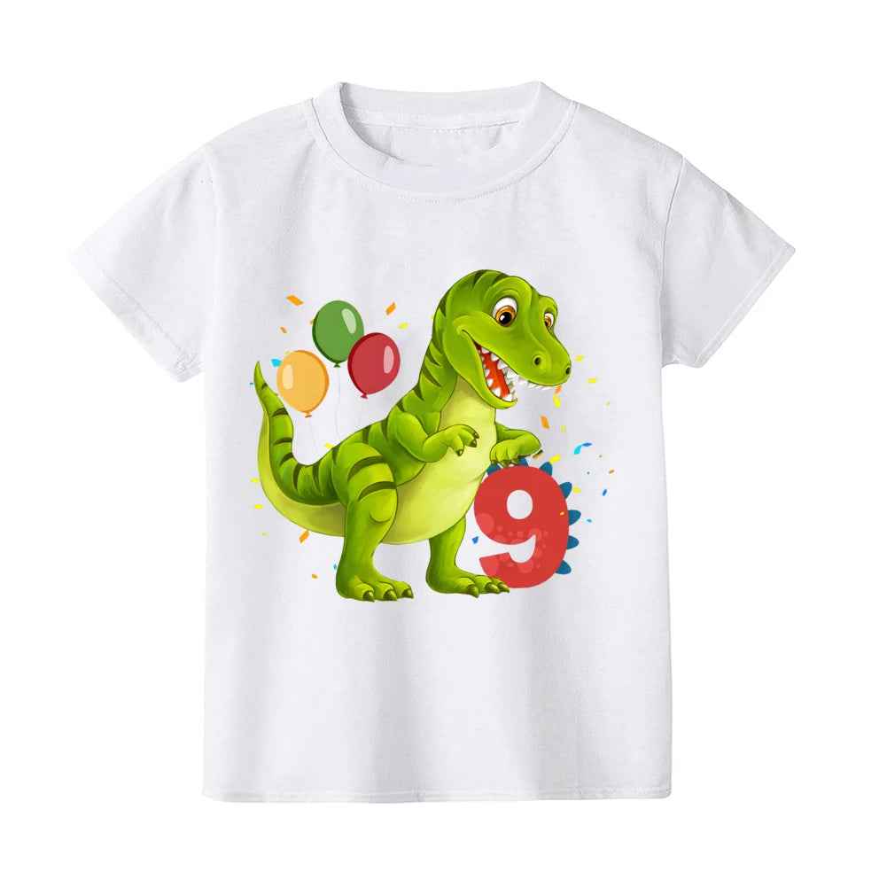 🦖🎉 Rawr! T-Rex Birthday Tee for Boys & Girls – Choose ANY Age! - ThiGui