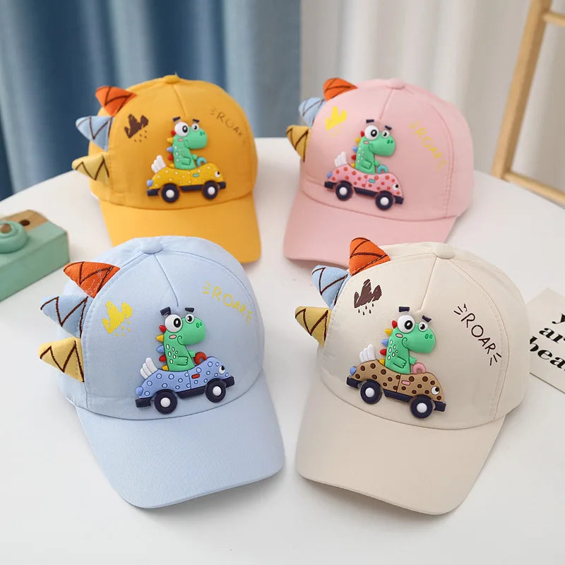 🧢☀️ Cartoon Kids Baseball Cap – Cool, Comfy & Sun-Smart for Summer Days! 🌞👦👧 - ThiGui
