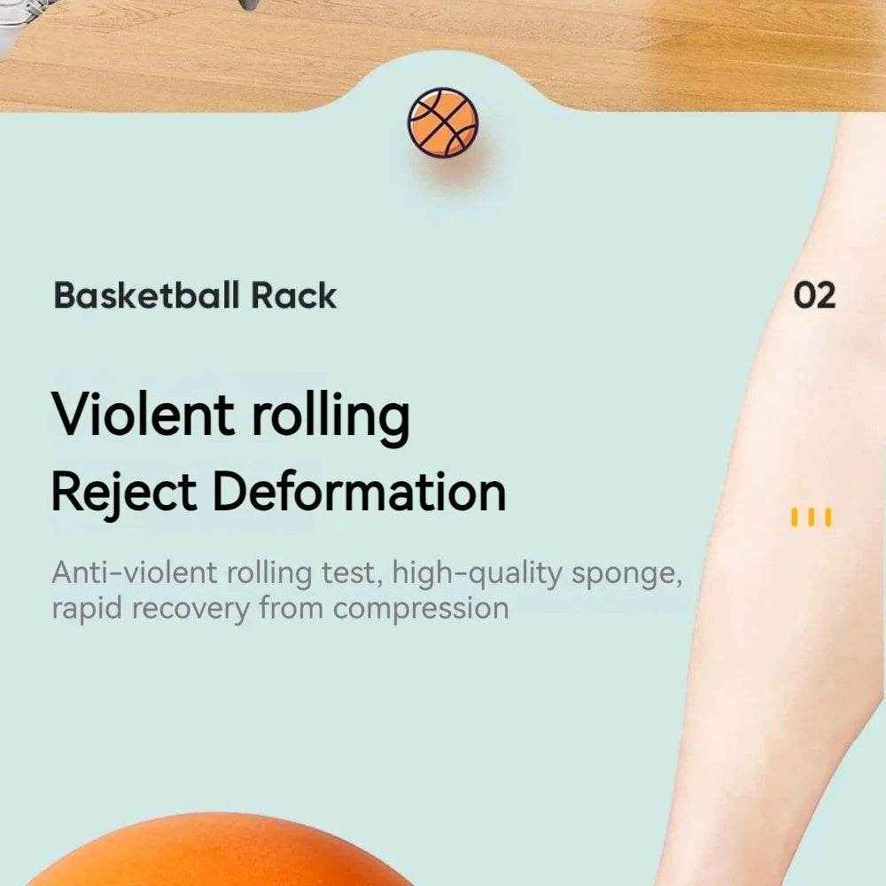 🏀Noiseless Indoor Fun – The Soft & Silent Basketball Every Mum Will Love! - ThiGui