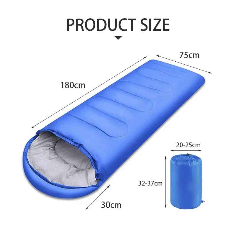 🏕️ Toasty Nights, Happy Campers! – Kids’ Hooded Sleeping Bag 🌙🧸 - ThiGui