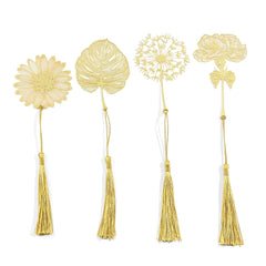 📚🌼 Blooming Thanks! Elegant Brass Flower Bookmarks – A Thoughtful Gift for Teachers 🌿🎁 - ThiGui