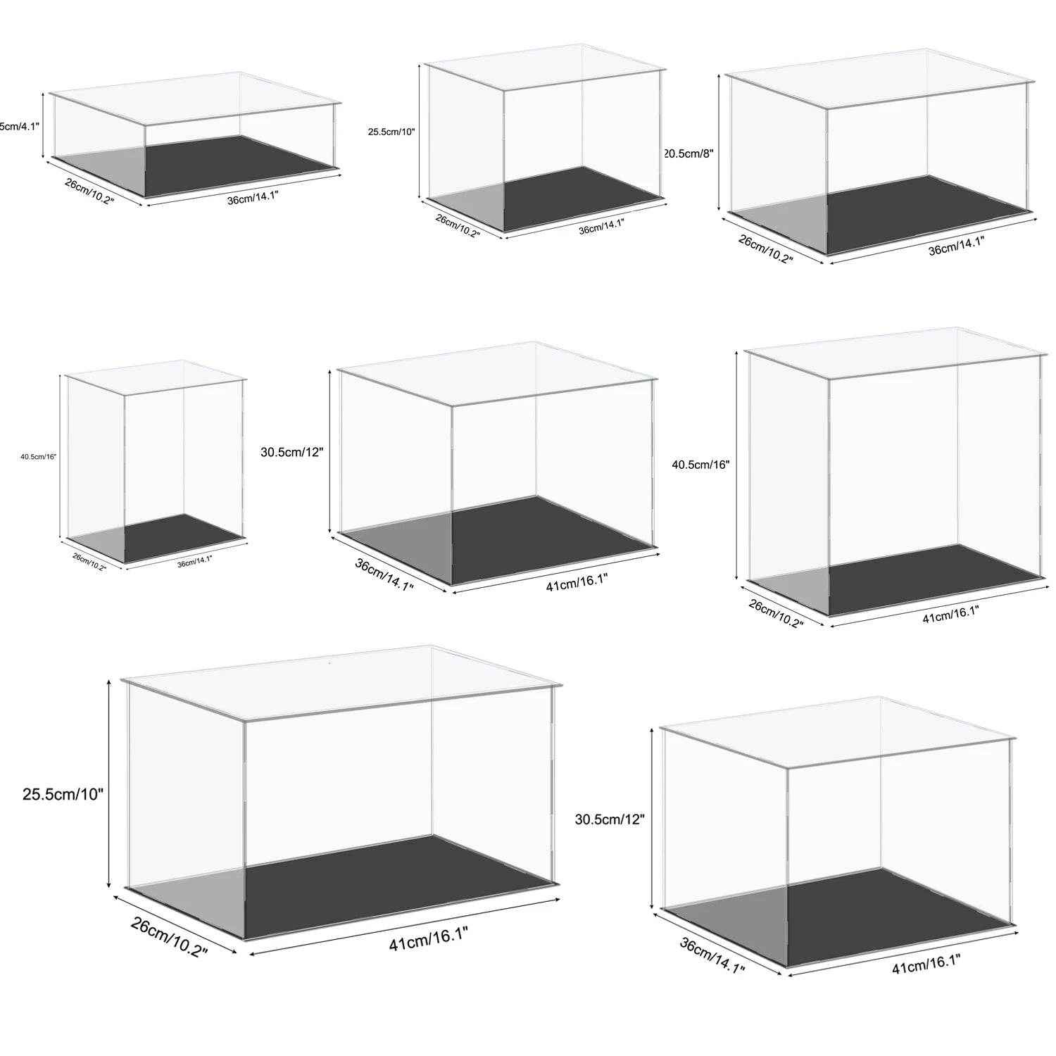 🎴Clear Display Cube for Boys’ Favourite Toys – Keep Their Precious Treasures Dust-Free and on Show! - ThiGui