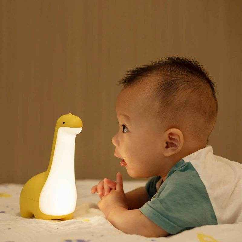 🦕 Dino Dreams Await – Cute Rechargeable Dinosaur Night Light for Little Explorers - ThiGui