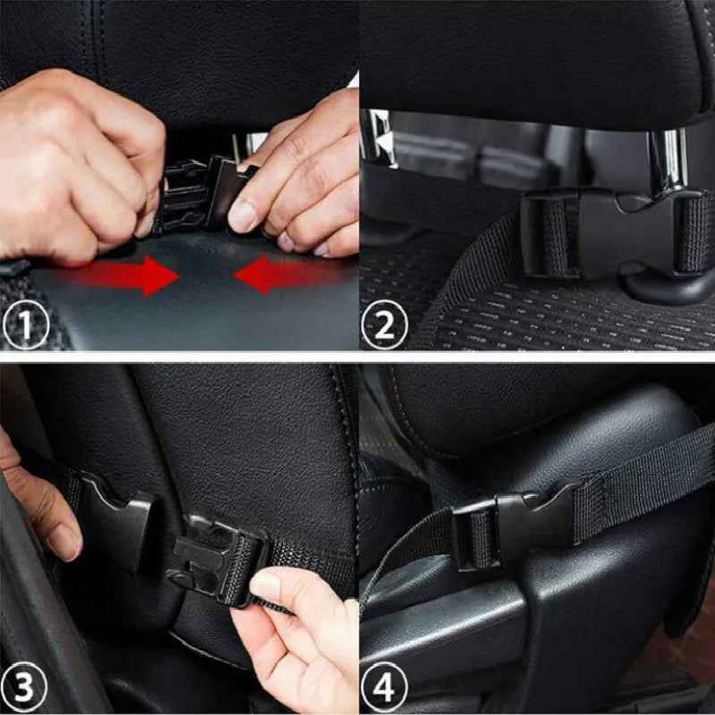 🚗Road Trip Hero – Car Seat Back Organizer with Tablet Holder and 9 Pockets! - ThiGui
