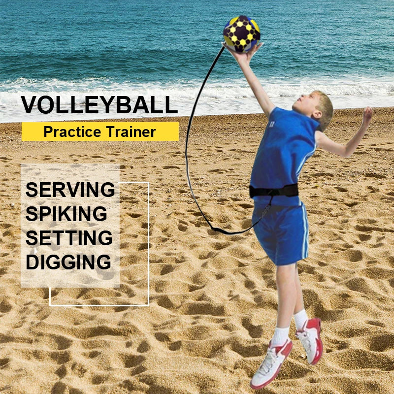 ⚽ Kids' Solo Kick Trainer | Football, Rugby & Volleyball Practice Buddy 🏃‍♂️🎯 - ThiGui