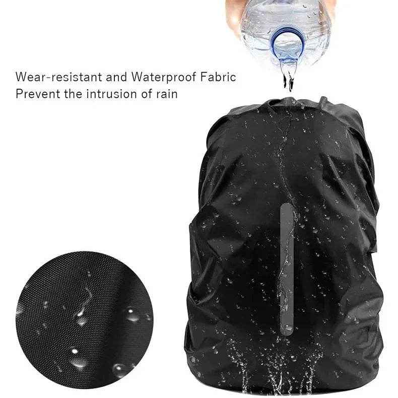 🧳Keep Your Boy’s Backpack Dry & Visible: Reflective Waterproof Rain Cover Must-Have! ✨🌧️ - ThiGui