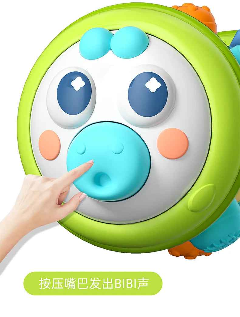 🌀 Roll, Reach & Grow – Tummy Time Roller for Curious Little Movers! 👶🎈 - ThiGui