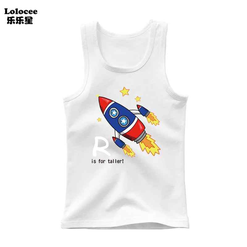🌞Cool & Comfy Summer Tank Tops for Active Boys – 5 Fun Colours! - ThiGui