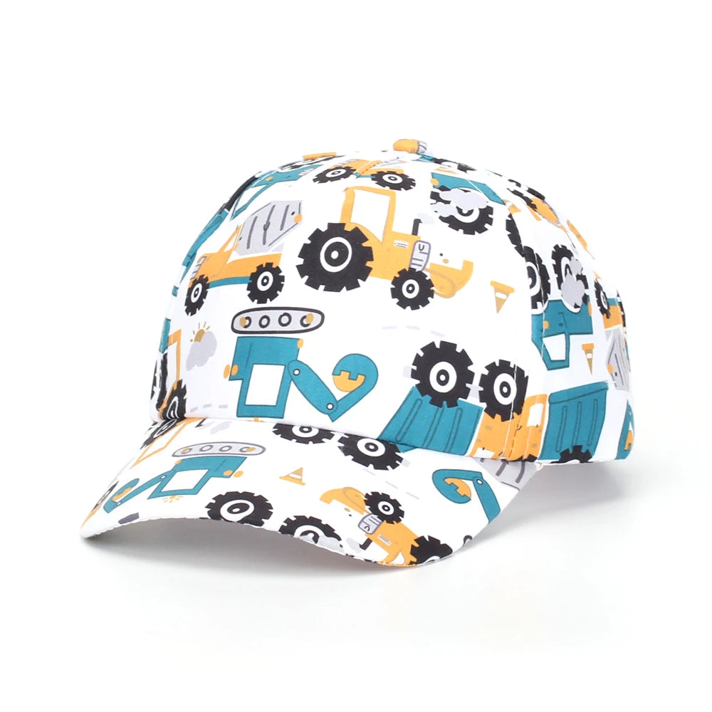 🧢 Stylish Summer Cap for Kids – Adjustable & Sun-Smart for 2–6 Year Olds! ☀️🌈 - ThiGui