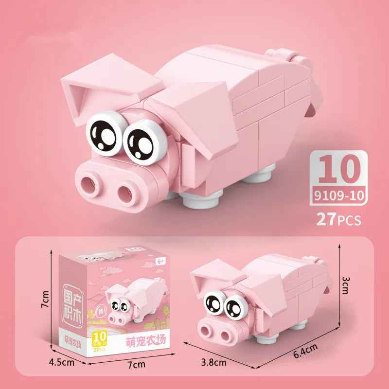 🕷️ Snap Together a Wild World – Insect & Animal Block Creatures for Kids & Collectors! 🐜🦂 - ThiGui