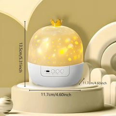 🌌✨ Starry Ocean Projector Night Light – A Magical Glow for Sweet Dreams 🌙🛏️ - ThiGui