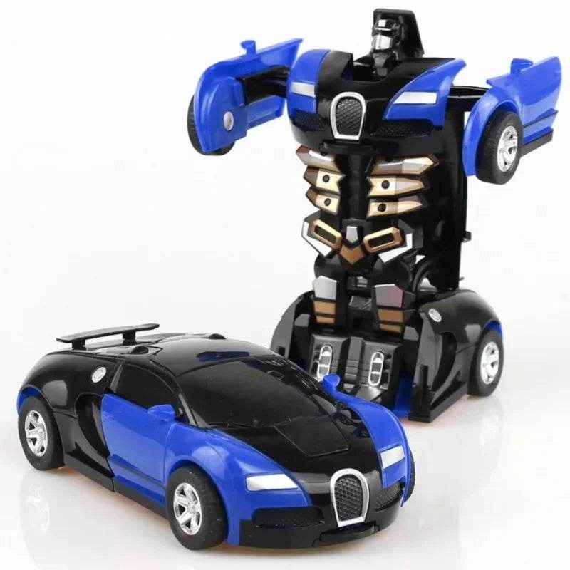 🎁2-in-1 Transforming Car Robot Toy for Boys Who Love Action and Adventure - ThiGui