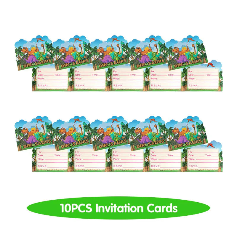 🦕 Jurassic World Dino Party Set 🎈 | Roars, Balloons & T-Rex Table Fun for Kids! 🎂🎉 - ThiGui