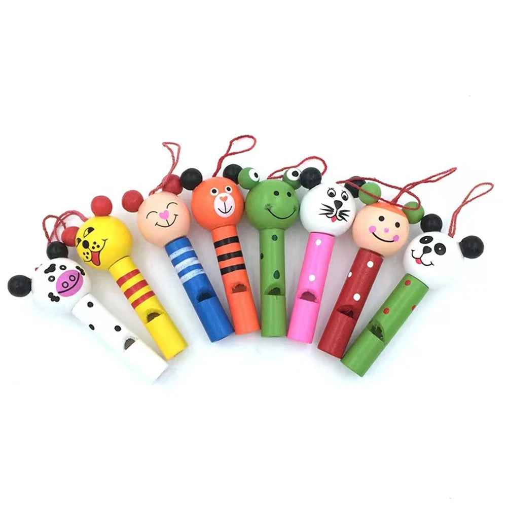 🎈Whistle While You Play! 30 Cute Wooden Animal Whistles for Non-Stop Party Fun - ThiGui