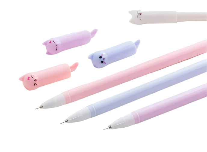 🖊️Purr-fectly Cute! 6 Black Cat Gel Pens That Kids (and Mums) Adore - ThiGui