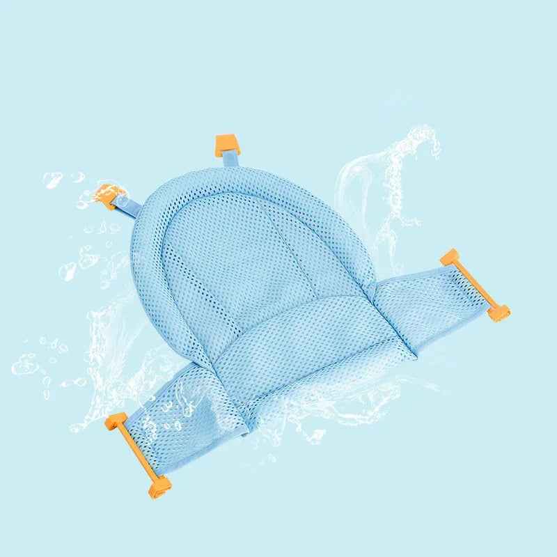 🛁 Hands-Free, Stress-Free – Baby Bath Net Support for Safe Splash Time! 🐣🧼 - ThiGui