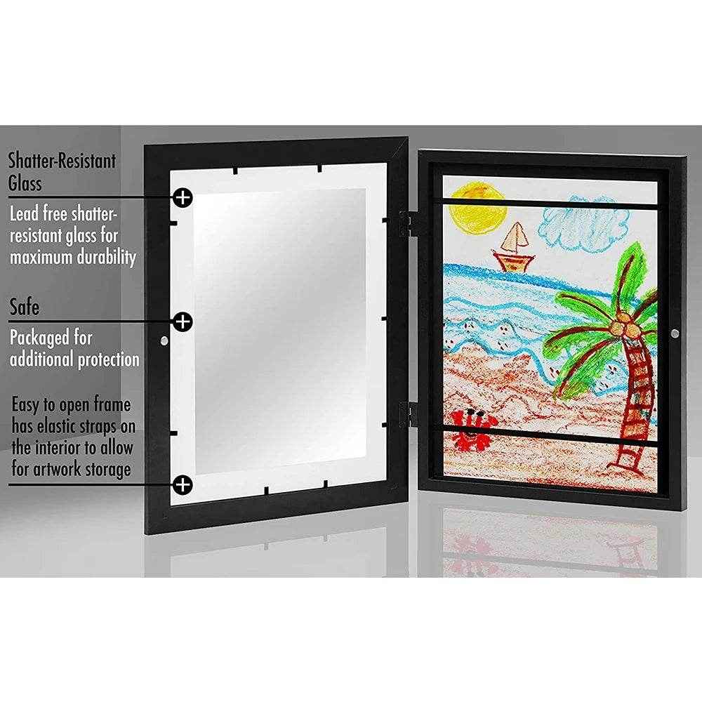 🎨Magnetic Wooden Art Frame – Display Their Masterpieces with Love! - ThiGui