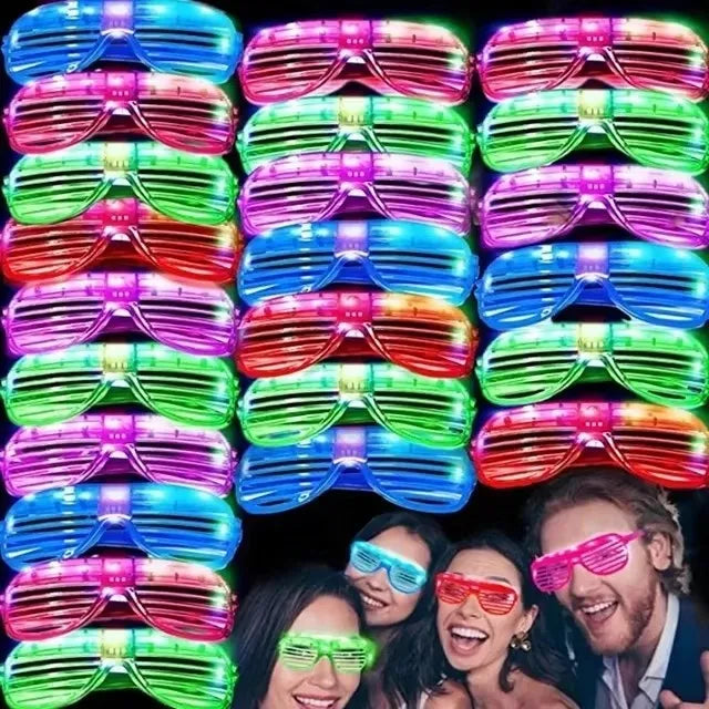 💡 Neon LED Party Glasses 😍 | Glow-in-the-Dark Fun for Birthdays, Festivals & Crazy Nights! 🥳 - ThiGui