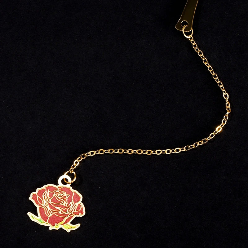 🍁 Merci Maîtresse Bookmark – A Golden Leaf to Mark a Beautiful Year! 📖✨ - ThiGui