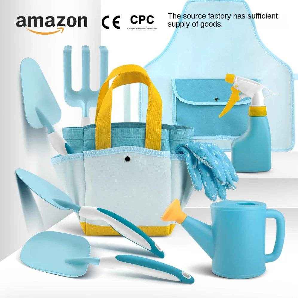 Little Gardener’s Delight – Wooden Planting Set for Budding Outdoor Explorers - ThiGui