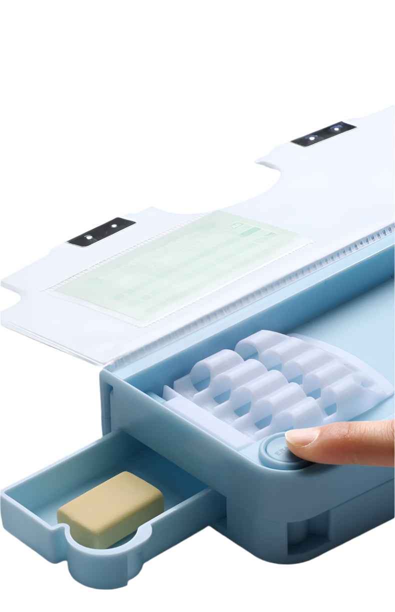 🎨The Secret Agent Pencil Case – Double-Layer Storage with Password Lock for Smart & Stylish Boys - ThiGui