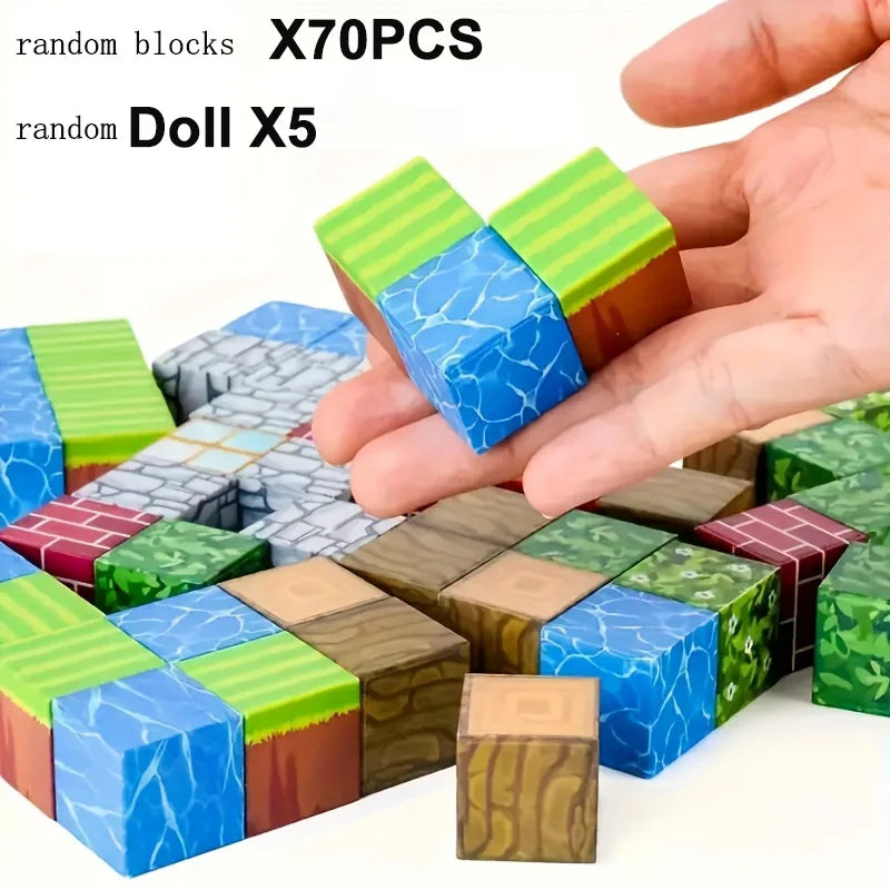 🧲 Build, Stack & Explore! Magnetic World Building Set for Creative Young Minds 🌍🔧 - ThiGui